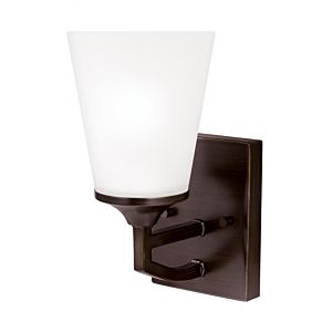 Generation Lighting Hanford 10 Wall Sconce in Bronze