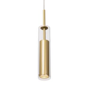 Jarvis 1-Light Pendant in Brushed Gold