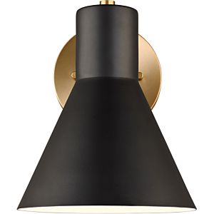 Sea Gull Towner Wall Sconce in Satin Brass