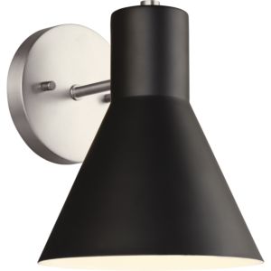 Sea Gull Towner 8 Inch Wall Sconce in Brushed Nickel