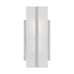 Dex 1-Light LED Bathroom Vanity Light in Chrome
