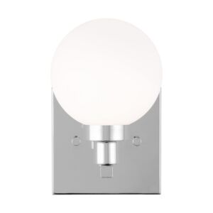 Clybourn 1-Light Bathroom Vanity Light in Chrome