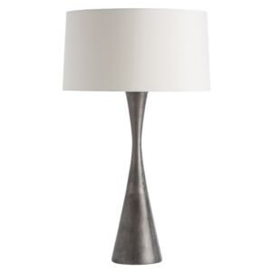 Narsi 1-Light Table Lamp in Antiqued Aluminum