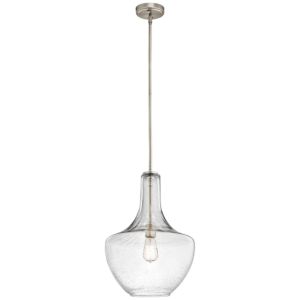 Kichler Everly 13.75 Inch Pendant in Brushed Nickel