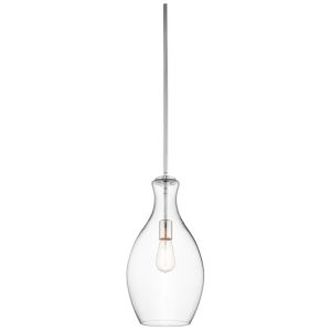 Kichler Everly 8.75 Inch Pendant in Chrome