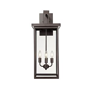 Barkeley 4-Light Outdoor Wall Sconce in Powder Coated Bronze
