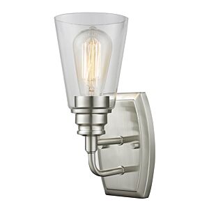 Z-Lite Annora 1-Light Wall Sconce In Brushed Nickel