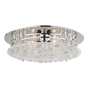 Hudson Valley Holland 4 Light 16 Inch Ceiling Light in Polished Nickel