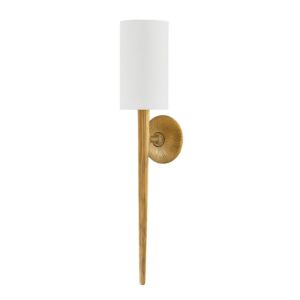 Anthia 1-Light Wall Sconce in Vintage Brass