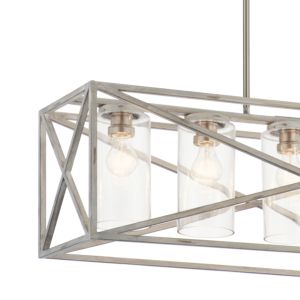  Moorgate 5-Light Rustic Chandelier in Distressed Antique White
