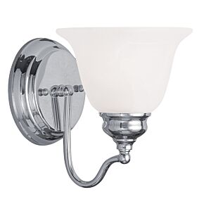 Essex 1-Light Bathroom Vanity Light in Polished Chrome