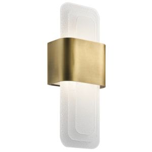 Kichler Serene Wall Sconce LED in Natural Brass