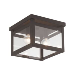 Milford 2-Light Ceiling Mount in Bronze