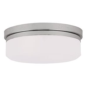 Stratus 2-Light Wall Sconce with Ceiling Mount in Polished Chrome