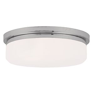 Stratus 3-Light Wall Sconce with Ceiling Mount in Polished Chrome