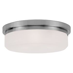 Stratus 3-Light Wall Sconce with Ceiling Mount in Brushed Nickel