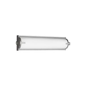 Generation Lighting Braunfels 2-Light LED Bathroom Vanity Light in Satin Aluminum