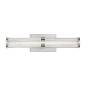 Syden 1-Light LED Bathroom Vanity Light in Brushed Nickel