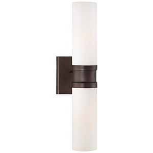 Minka Lavery 2 Light 19 Inch Wall Sconce in Copper Bronze Patina