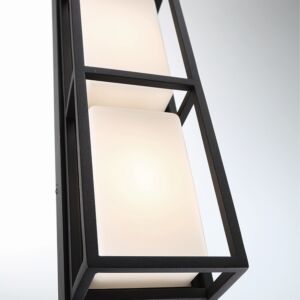 Tamar 4-Light LED Wall Sconce in Black