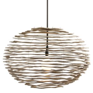 Arteriors Rook 24 Inch Pendant in Natural