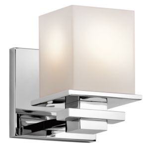 Kichler Tully Cube 6.5 Inch Wall Sconce in Chrome