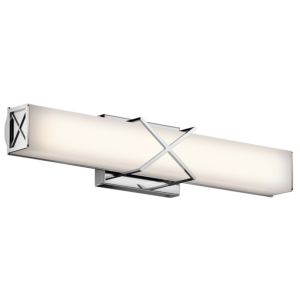 Kichler Trinsic LED 22 Inch Bathroom Vanity Light in Chrome