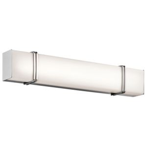 Kichler Impello LED 30 Inch Bathroom Vanity Light in Chrome