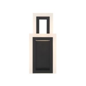 Inizio 1-Light LED Wall Sconce in Black