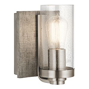 Kichler Dalwood Wall Sconce 1 Light in Classic Pewter