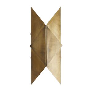 Upson 2-Light Wall Sconce in Antique Brass