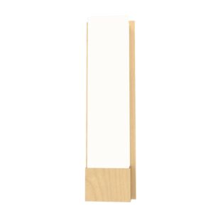 Clean LED Wall Lamp in Maple