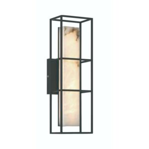 Blakley 1-Light LED Outdoor Wall Sconce in Black