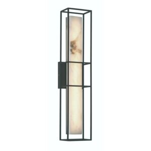 Blakley 1-Light LED Outdoor Wall Sconce in Black