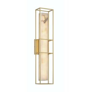 Blakley 1-Light LED Outdoor Wall Sconce in Gold