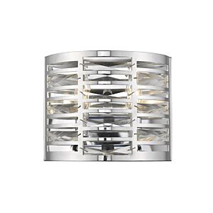 Z-Lite Cronise 2-Light Wall Sconce In Chrome