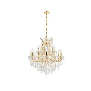 Maria Theresa 19-Light 19 light Chandelier in Gold