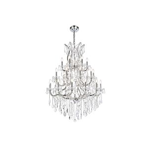 Maria Theresa 28-Light 2Chandelier in Chrome