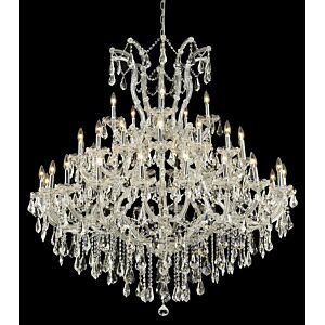 Maria Theresa 41-Light 4Chandelier in Chrome