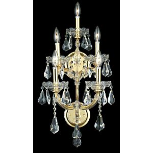 Maria Theresa 5-Light Wall Sconce in Gold