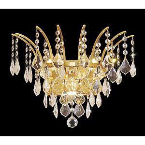 Victoria 3-Light Wall Sconce in Gold