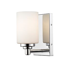 Z-Lite Soledad 1-Light Wall Sconce In Chrome