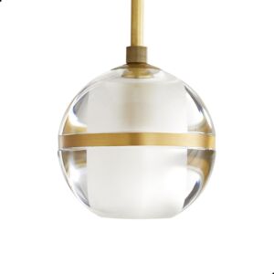 Noble 1-Light Pendant in Clear