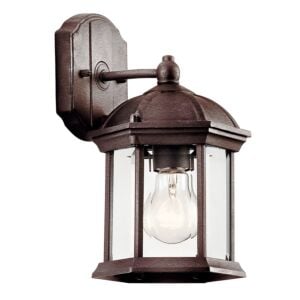 Barrie 1-Light LED Outdoor Wall Mount in Tannery Bronze