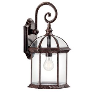 Barrie 1-Light LED Outdoor Wall Mount in Tannery Bronze