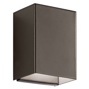 Kichler Walden LED Small Outdoor Wall in Architectural Bronze