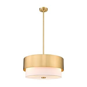 Counterpoint 3-Light Pendant in Modern Gold