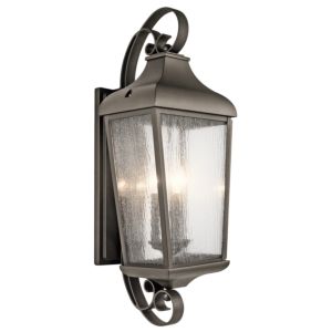 Kichler Forestdale 3 Light XLarge Outdoor Wall Lantern in Olde Bronze