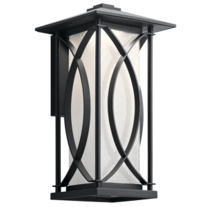 Kichler Ashbern Outdoor Wall LED in Textured Black