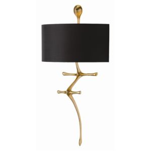 Arteriors Gilbert 27 Inch Sconce in Gold Leaf